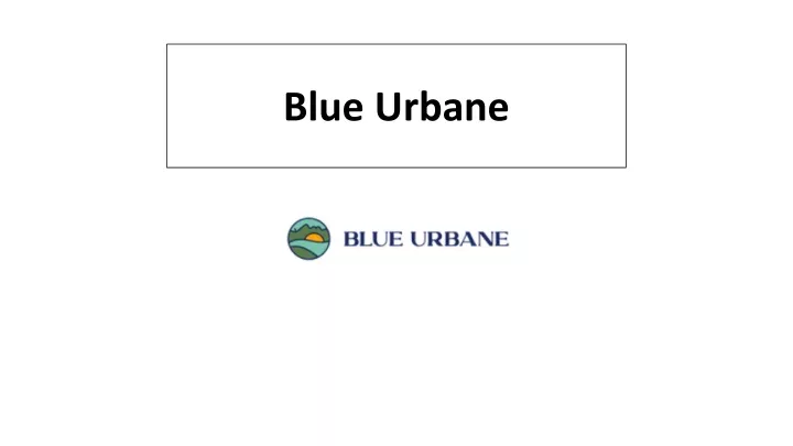 blue urbane