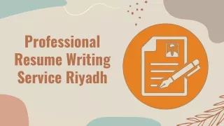 Professional Resume Writing Service Riyadh | Careerzooom