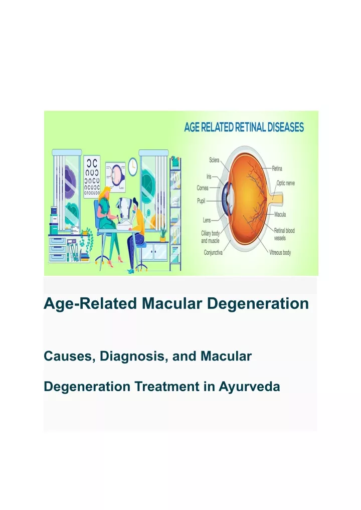 macular degeneration treatment in ayurveda