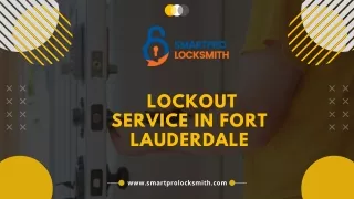 Lockout Service in Fort Lauderdale FL