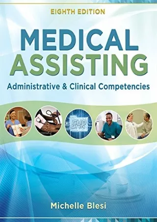 EPUB Medical Assisting Administrative and Clinical Competencies