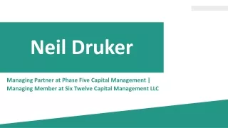 neil druker