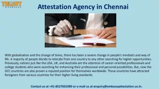 attestation agency in chennai