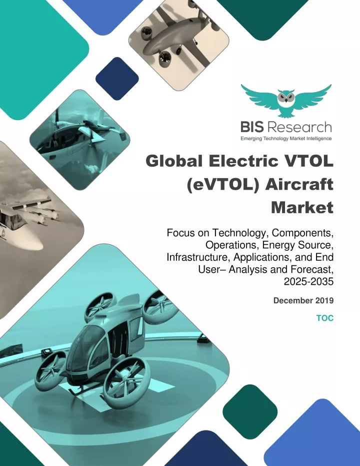 global electric vtol evtol aircraft