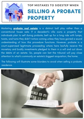 Certified Specialist in Probate Real Estate