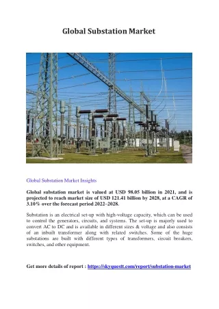 global substation market