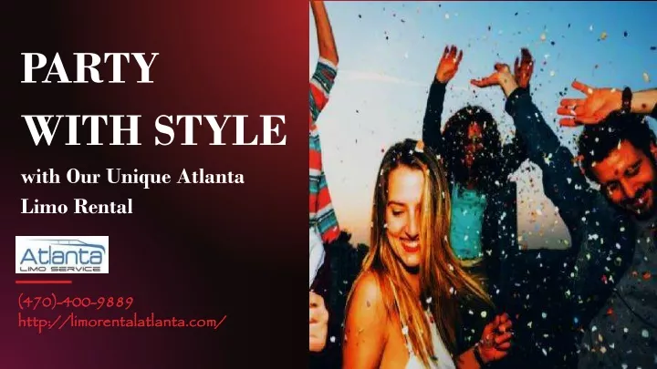 party with style with our unique atlanta limo