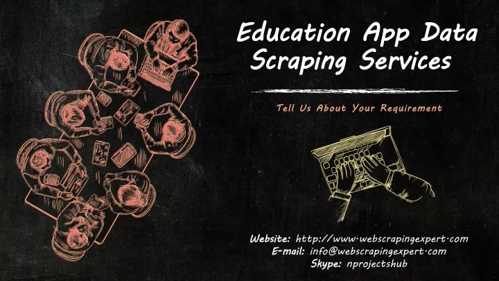 education app data scraping services