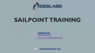 sailpoint training