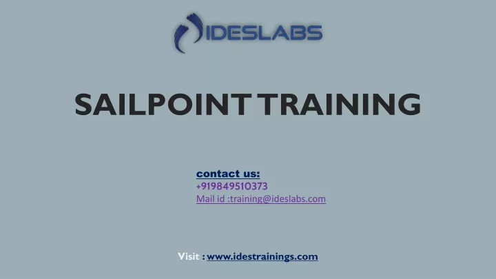 sailpoint training