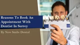 Reasons To Book An Appointment With Dentist In Surrey