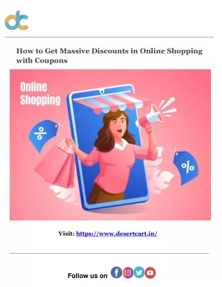 How to Get Massive Discounts in Online Shopping with Coupons
