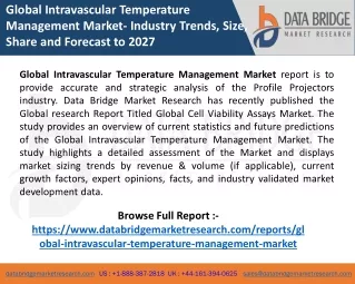 global intravascular temperature management