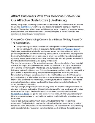 attract customers with your delicious edibles