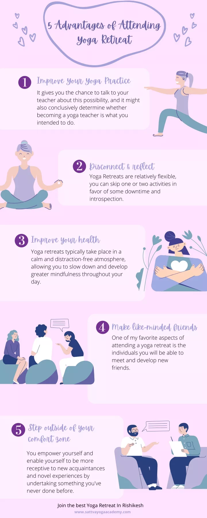 5 advantages of attending yoga retreat