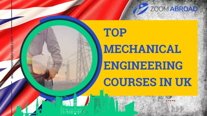 top mechanical engineering courses in uk