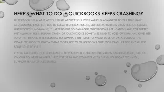 here s what to do if quickbooks keeps crashing