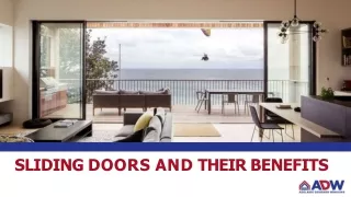 Sliding Doors and Their Benefits