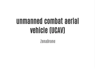Future of drones in the military | ZenaDrone