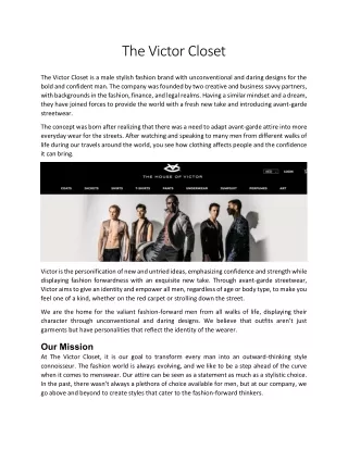 The Victor Closet