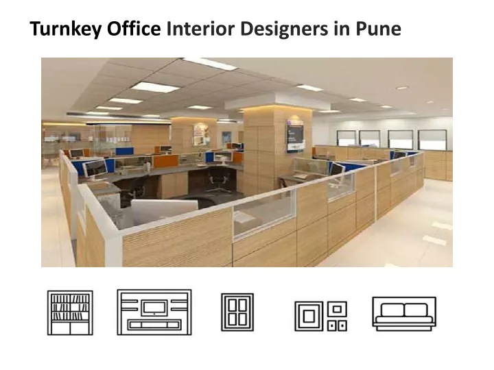 turnkey office interior designers in pune