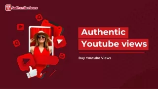 Authentic YouTube views
