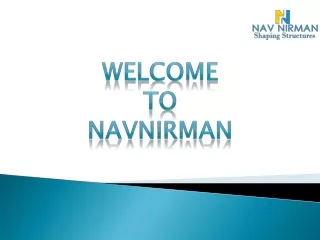 Best Slab Formwork at Nav Nirman