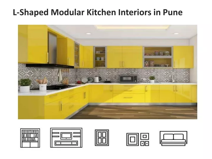 l shaped modular kitchen interiors in pune