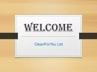 welcome