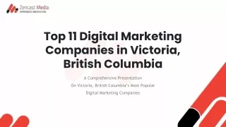 Top 11 Digital Marketing Companies in Victoria, British Columbia