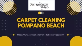 Get a Professional Carpet Cleaning in Pompano Beach