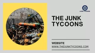 Scrap Metal Pick Up Duluth - The Junk Tycoons