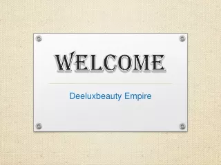 welcome