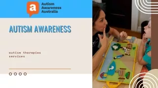 Find top autism therapies services - Autism Awareness