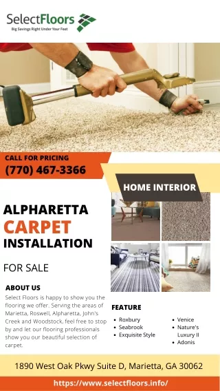 Carpet Installation Company In Alpharetta