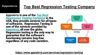 top best regression testing company