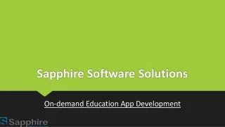 sapphire software solutions