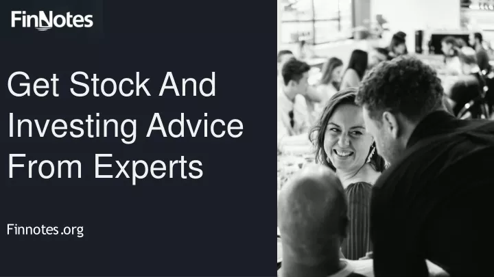 get stock and investing advice from experts