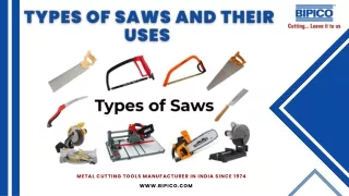 Types Of Saws And Their Uses