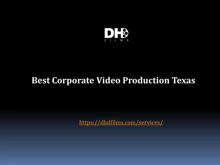 best corporate video production texas