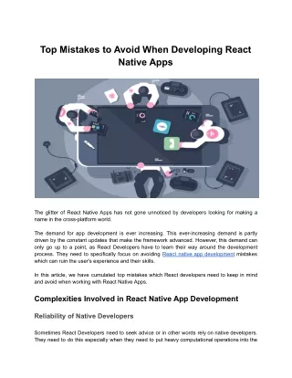 top mistakes to avoid when developing react