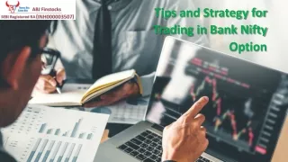 Tips and Strategy for Trading in Bank Nifty Option