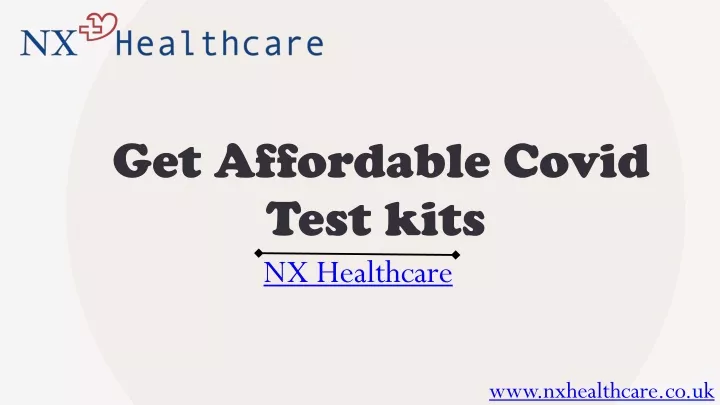 get affordable covid test kits