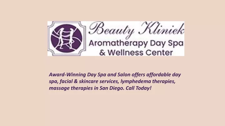 award winning day spa and salon offers affordable
