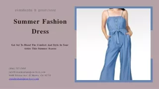summer fashion dress
