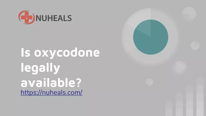 is oxycodone legally available
