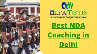 Best NDA Coaching in Delhi | Alfametis tech