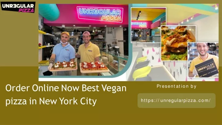 order online now best vegan pizza in new york city