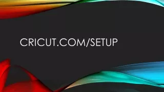 cricut.com/setup