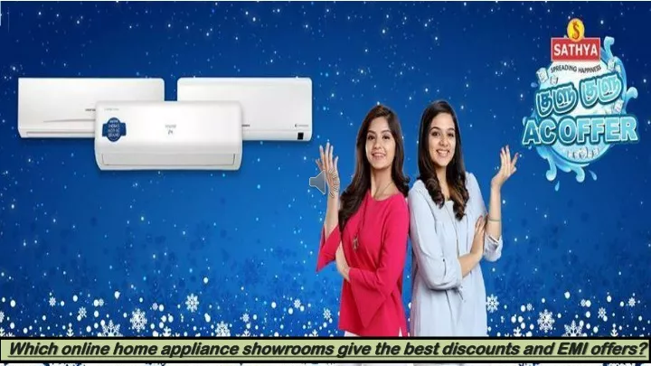 which online home appliance showrooms give